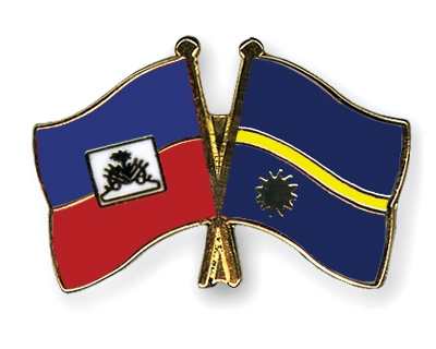 Fahnen Pins Haiti Nauru