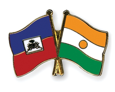 Fahnen Pins Haiti Niger