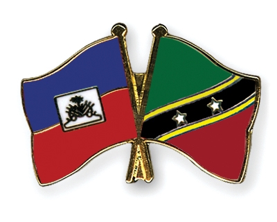 Fahnen Pins Haiti St-Kitts-und-Nevis