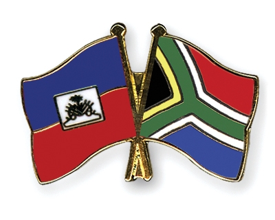 Fahnen Pins Haiti Sdafrika