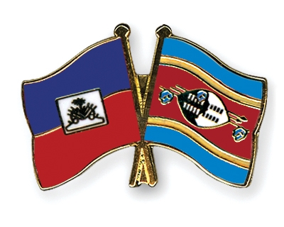 Fahnen Pins Haiti Swasiland