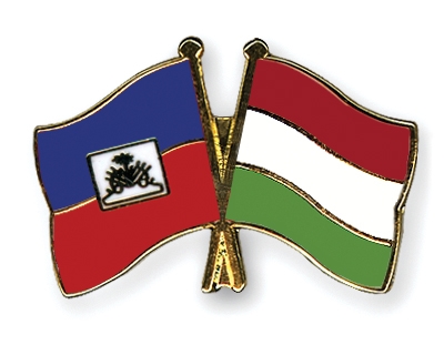 Fahnen Pins Haiti Ungarn