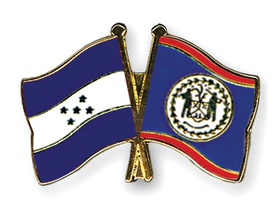 Fahnen Pins Honduras Belize