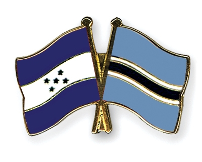 Fahnen Pins Honduras Botsuana