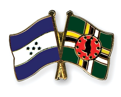 Fahnen Pins Honduras Dominica