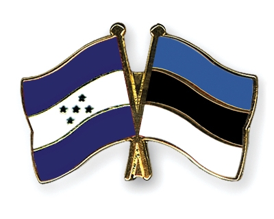 Fahnen Pins Honduras Estland