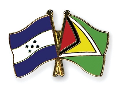 Fahnen Pins Honduras Guyana