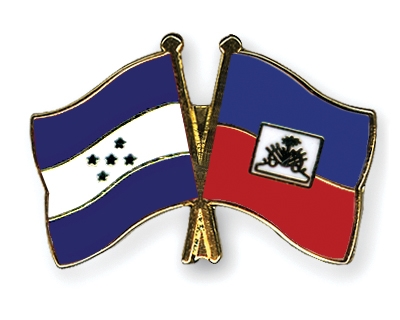 Fahnen Pins Honduras Haiti