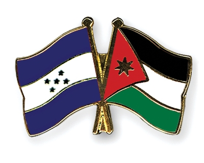 Fahnen Pins Honduras Jordanien