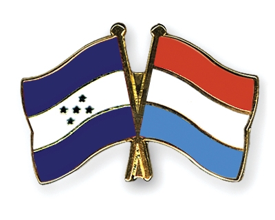 Fahnen Pins Honduras Luxemburg