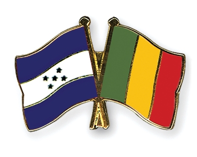 Fahnen Pins Honduras Mali