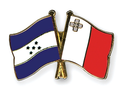 Fahnen Pins Honduras Malta