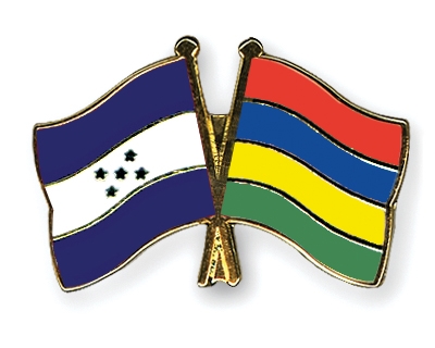 Fahnen Pins Honduras Mauritius