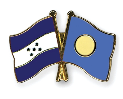 Fahnen Pins Honduras Palau