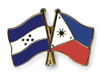 Fahnen Pins Honduras Philippinen