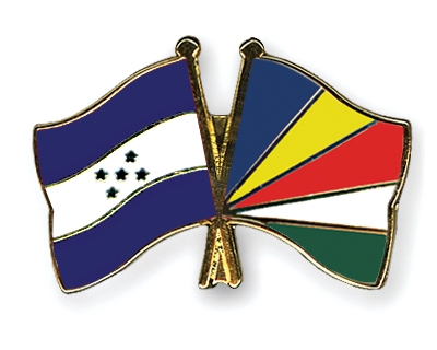 Fahnen Pins Honduras Seychellen