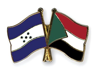 Fahnen Pins Honduras Sudan