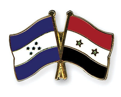 Fahnen Pins Honduras Syrien