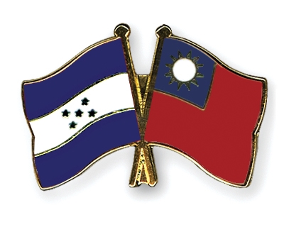 Fahnen Pins Honduras Taiwan