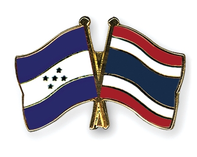 Fahnen Pins Honduras Thailand