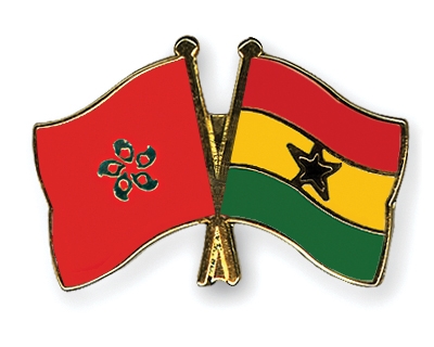 Fahnen Pins Hong-Kong Ghana