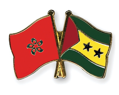 Fahnen Pins Hong-Kong Sao-Tome-und-Principe