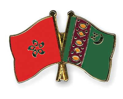 Fahnen Pins Hong-Kong Turkmenistan
