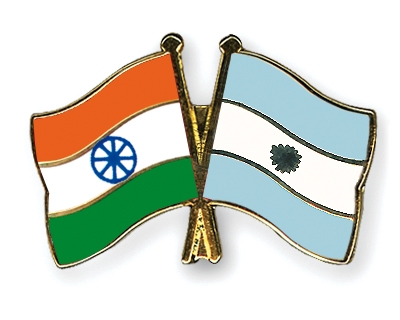 Fahnen Pins Indien Argentinien