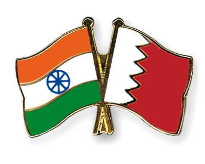 Fahnen Pins Indien Bahrain
