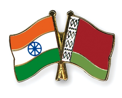 Fahnen Pins Indien Belarus