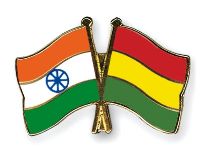 Fahnen Pins Indien Bolivien