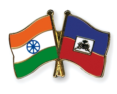 Fahnen Pins Indien Haiti