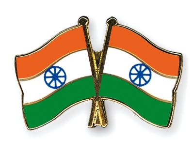 Fahnen Pins Indien Indien