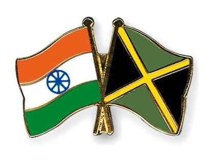 Fahnen Pins Indien Jamaika