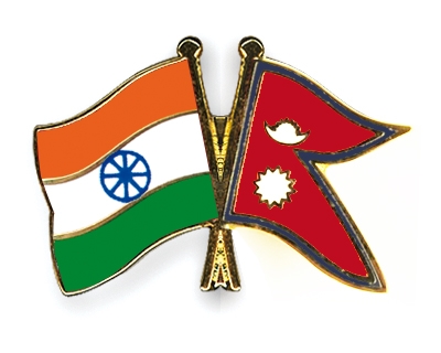 Fahnen Pins Indien Nepal