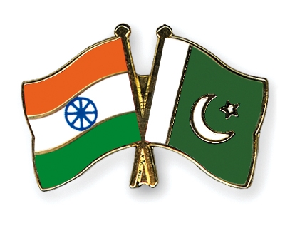 Fahnen Pins Indien Pakistan