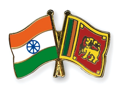 Fahnen Pins Indien Sri-Lanka