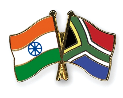 Fahnen Pins Indien Sdafrika