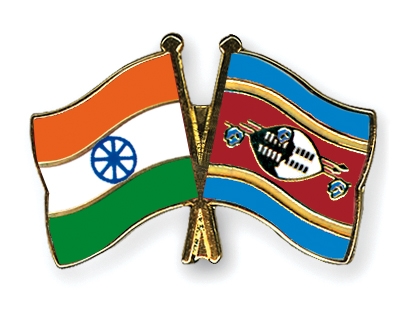 Fahnen Pins Indien Swasiland