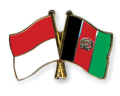 Fahnen Pins Indonesien Afghanistan