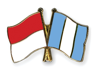 Fahnen Pins Indonesien Guatemala