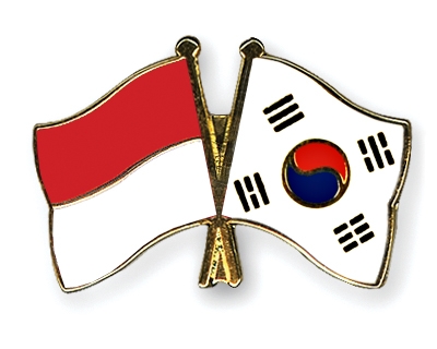 Fahnen Pins Indonesien Sdkorea