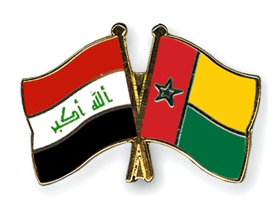 Fahnen Pins Irak Guinea-Bissau