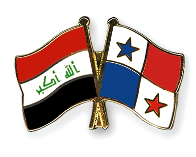 Fahnen Pins Irak Panama