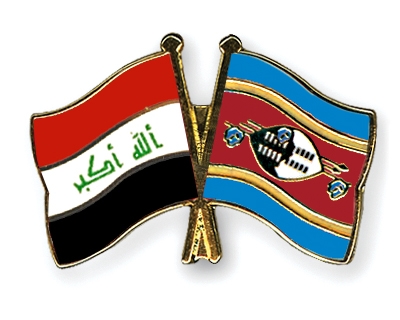 Fahnen Pins Irak Swasiland