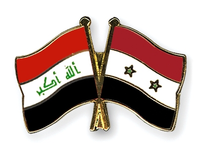 Fahnen Pins Irak Syrien