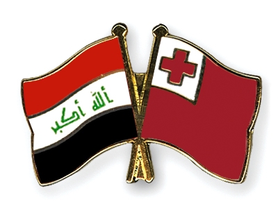 Fahnen Pins Irak Tonga