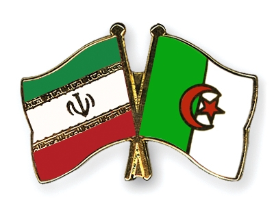 Fahnen Pins Iran Algerien