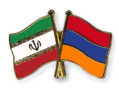 Fahnen Pins Iran Armenien