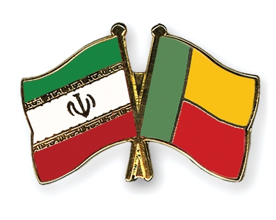 Fahnen Pins Iran Benin